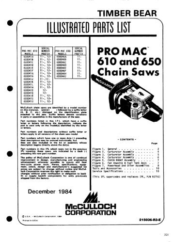 Pro mac 610 owner